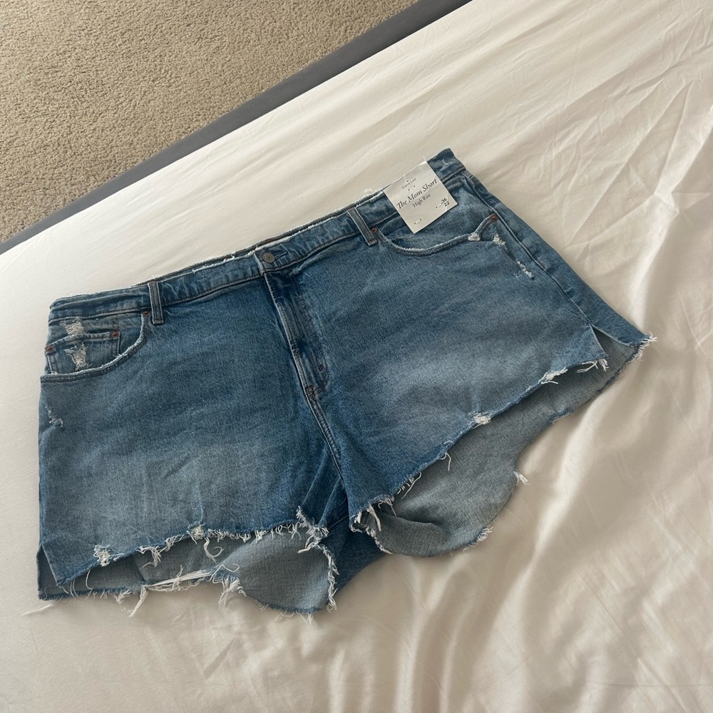 Abercrombie & Fitch Blue Jean Shorts